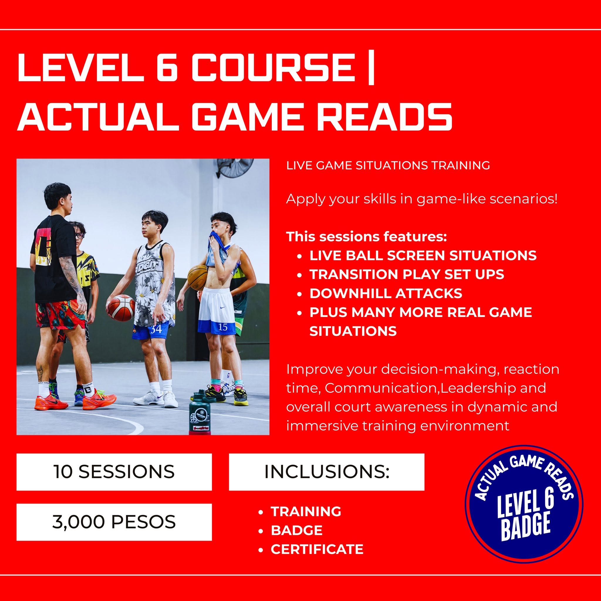 DailyGrindIT Level 6 Actual Game Reads course information