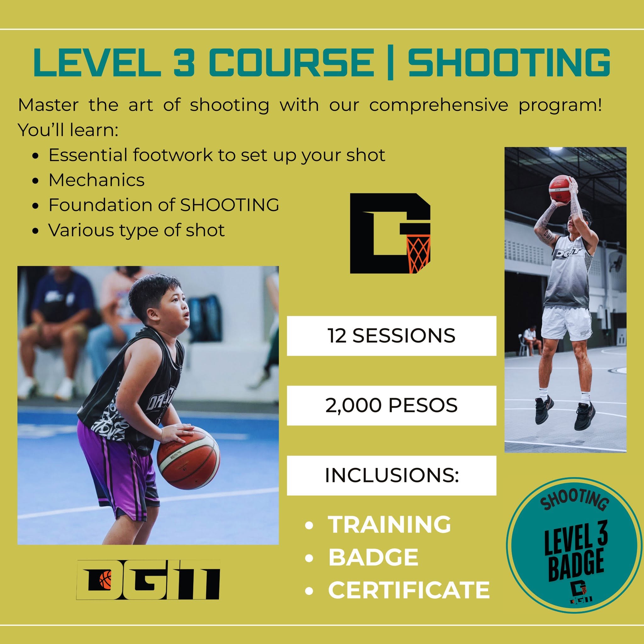 DailyGrindIT Level 3 Shooting course information