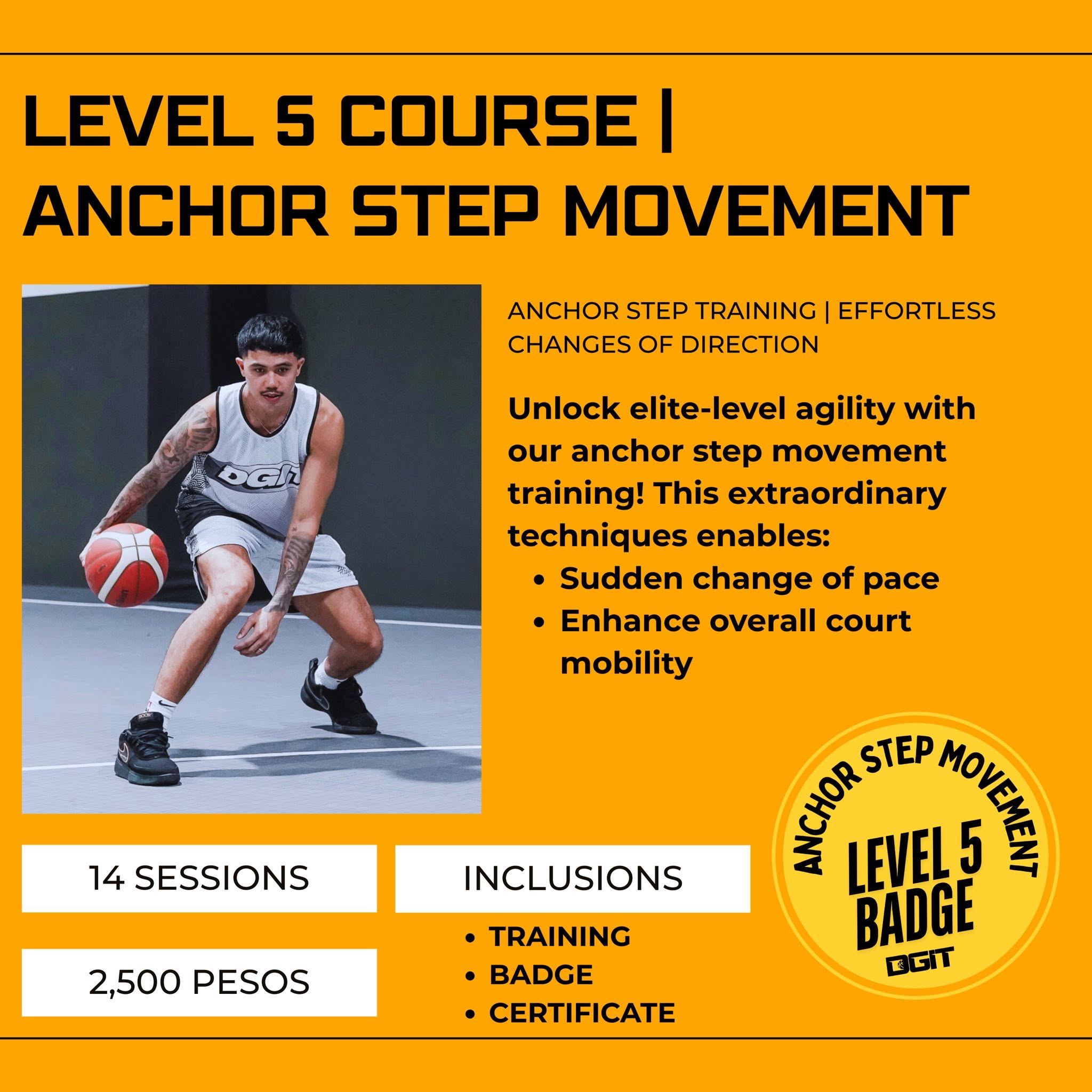 DailyGrindIT Level 5 Anchor Step Movement course information