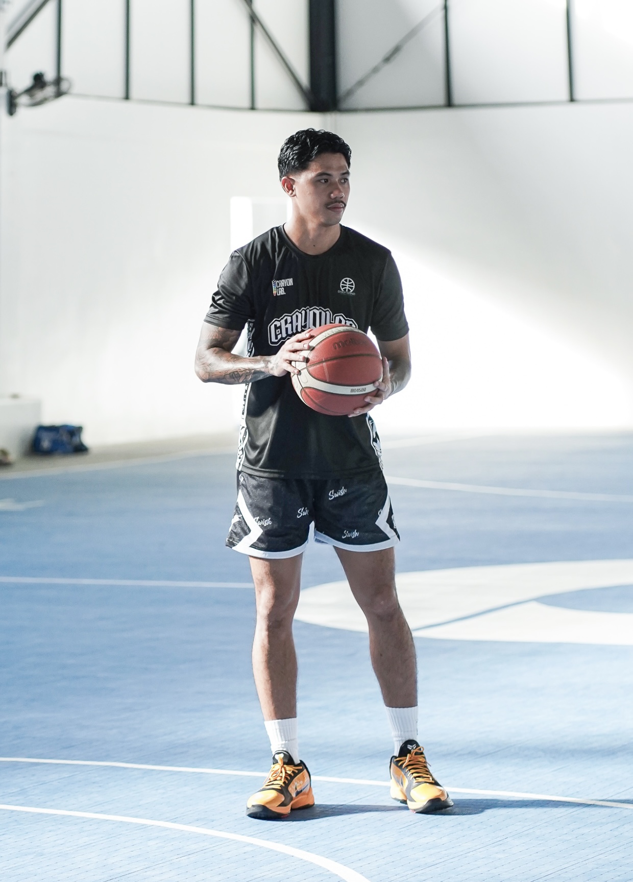 Coach Tommy Spencer Ugsimar of DGIT Basketball